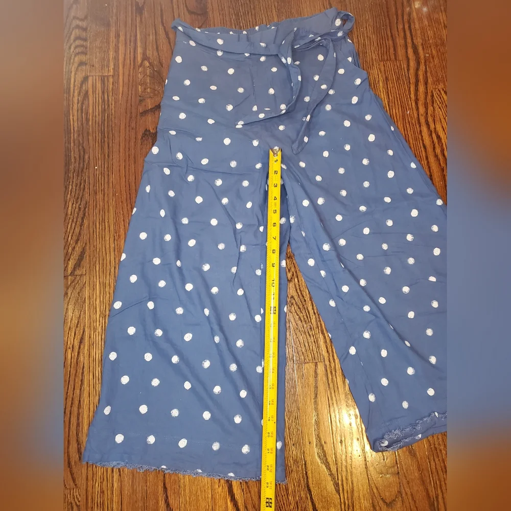 Anthropologie by Cloth & Stone Bella Dahl Belted High Waisted Crop Pant - Picture 7 of 13